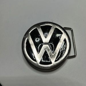 VW belt buckle